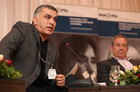Nabeel Rajab addresses the Forum